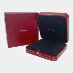 Pre Owned Cartier 18K Yellow Gold and Diamond Love Pendant Necklace
