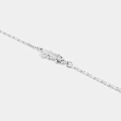 Cartier 18K White Gold Le Beze du Dragon Pendant