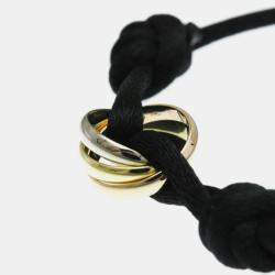مملوكة مسبقًا Cartier 18K Yellow Gold, Rose Gold, White Gold Trinity Chord Bracelets