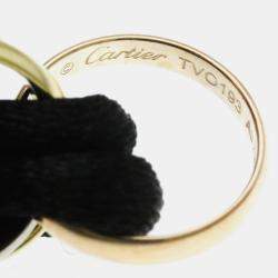مملوكة مسبقًا Cartier 18K Yellow Gold, Rose Gold, White Gold Trinity Chord Bracelets