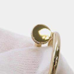Cartier 18K Yellow Gold and Diamond Juste Un Clou Ring EU 49