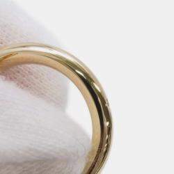 Cartier 18K Yellow Gold and Diamond Juste Un Clou Ring EU 49