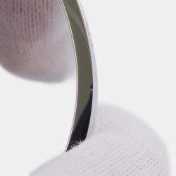 Cartier 18K White Gold and Diamond Love Bangle Bracelet 