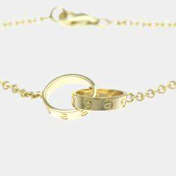 مملوكة مسبقًا Cartier 18K Yellow Gold Love Chain Bracelet