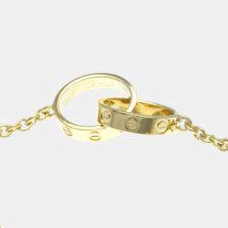 مملوكة مسبقًا Cartier 18K Yellow Gold Love Chain Bracelet