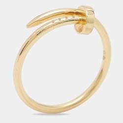 Cartier Juste Un Clou 18k Yellow Gold Small Model Ring Size 58