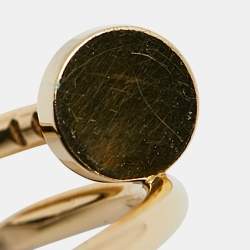 Cartier Juste Un Clou 18k Yellow Gold Small Model Ring Size 58