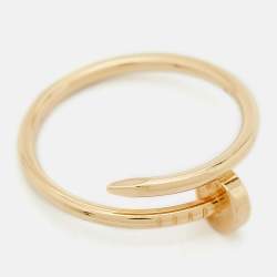 Cartier Juste Un Clou 18k Yellow Gold Small Model Ring Size 58