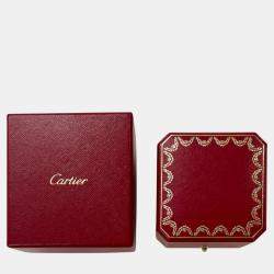 Pre Owned Cartier Platinum and Diamond Ballerine Engagement Ring 