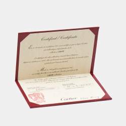 Cartier Love Platinum Small Model Wedding Band Ring Size 56