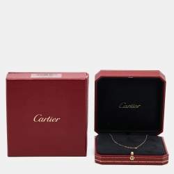 Cartier d'Amour Pink Sapphire 18k Rose Gold Necklace