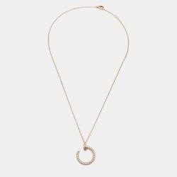 Cartier Juste Un Clou Diamonds 18k Yellow Gold Necklace