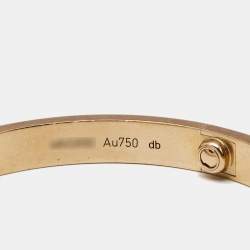 Cartier Love 18k Rose Gold Bracelet 19