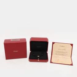 مملوكة مسبقًا Cartier 18k Yellow Gold Rose Gold White Gold Trinity Cord Bracelet