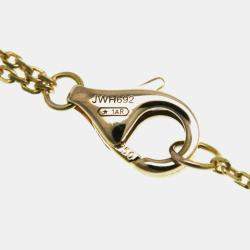 Cartier 18K Pink White Yellow Gold Trinity Pendant Necklace