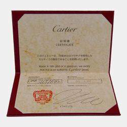 Cartier 18K Pink White Yellow Gold Trinity Pendant Necklace