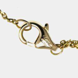 Cartier 18K Pink White Yellow Gold Trinity Pendant Necklace