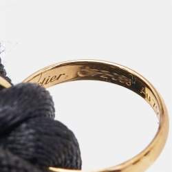 مملوكة مسبقًا Cartier Trinity 18k Three Tone Gold Cord Bracelet