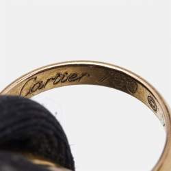 مملوكة مسبقًا Cartier Trinity 18k Three Tone Gold Adjustable Cord Bracelet