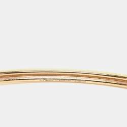 Cartier Amulette De Cartier Malachite White Mother Of Pearl & Diamond 18k Rose Gold Open Bracelet 17cm
