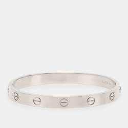 Cartier Love 18k White Gold Bracelet 16