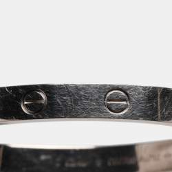 Cartier Love 18k White Gold Bracelet 16