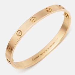 Cartier Love 18k Yellow Gold Classic Model Bracelet 16