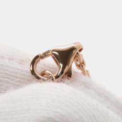 Cartier 18K Rose Gold and Diamond Love Pendant Necklace