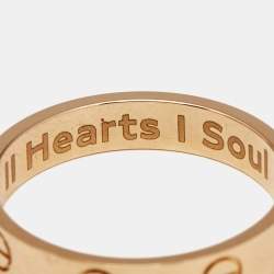 Cartier Love 18k Yellow Gold Small Model Ring Size 54