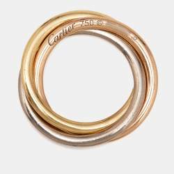 مملوكة مسبقًا Cartier Trinity 18k Three Tone Gold Pendant