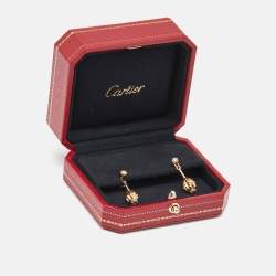 Cartier Cactus de Cartier Diamond 18K Yellow Gold Drop Earrings