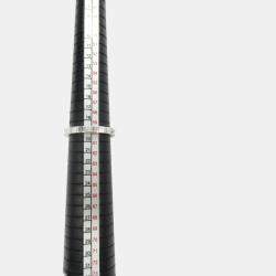 Pre Owned Cartier 18K White Gold Lanieres Ring EU 60