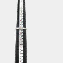 Pre Owned Cartier 18K White Gold Lanieres Ring EU 60