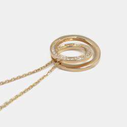 Cartier 18K Rose Gold, Diamond Etincelle de Cartier Necklace