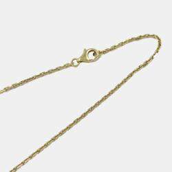 Pre Owned Cartier 18K Yellow Gold Baby Love Diamond Necklace