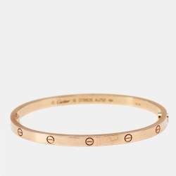 Cartier Love 18k Rose Gold Small Model Bracelet 16