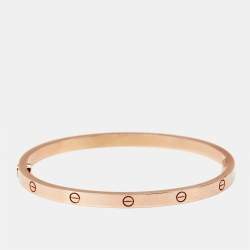 Cartier Love 18k Rose Gold Small Model Bracelet 16