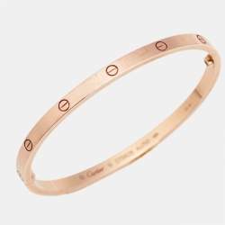 Cartier Love 18k Rose Gold Small Model Bracelet 16