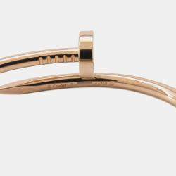 Cartier 18K Rose Gold Juste Un Clou Bracelet