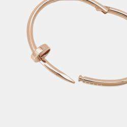 Cartier 18K Rose Gold Juste Un Clou Bracelet