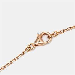 Cartier C Heart de Cartier Diamond 18k Rose Gold Necklace