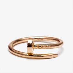 مملوكة مسبقًا Cartier Juste Un Clou 18k Rose Gold Small Model Ring Size 54