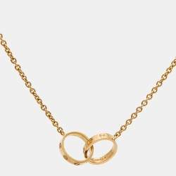 Pre Owned سوار كارتييه لوف حَلقَات مُتَداخِلَة ذَهب أصفَر عيار 18