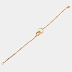 Pre Owned سوار كارتييه لوف حَلقَات مُتَداخِلَة ذَهب أصفَر عيار 18