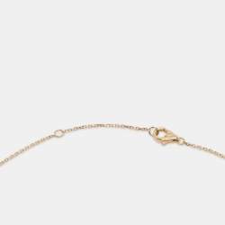 Cartier Amulette De Cartier Diamond Lapis Lazuli 18k Yellow Gold XS Model Pendant Necklace