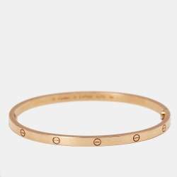 Cartier Love 18k Rose Gold Small Model Bracelet 18