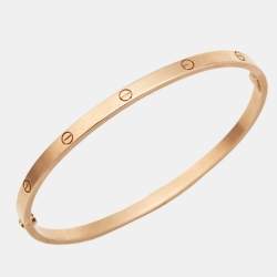 Cartier Love 18k Rose Gold Small Model Bracelet 18