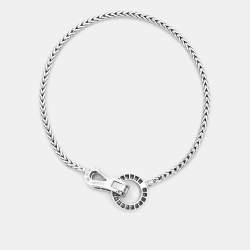 Cartier Agrafe Diamond 18K White Gold Bracelet