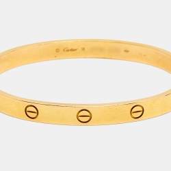 Cartier Love 18k Rose Gold Classic Model Bracelet 18