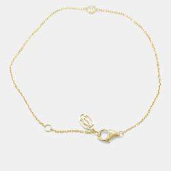 Cartier 18K Yellow Gold Diamond D'Amour Bracelet  